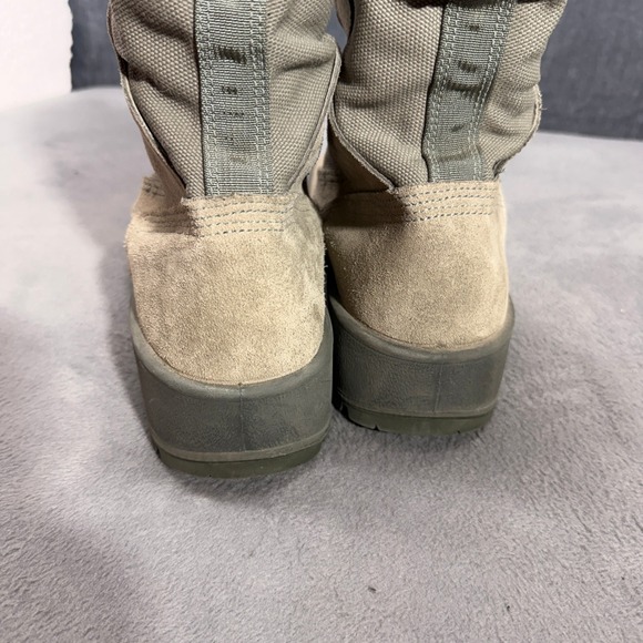 Wellco Air Force TW Sage Green Suede Combat Boots Mens 10 W Vibram Safe-to-Fly main image 11